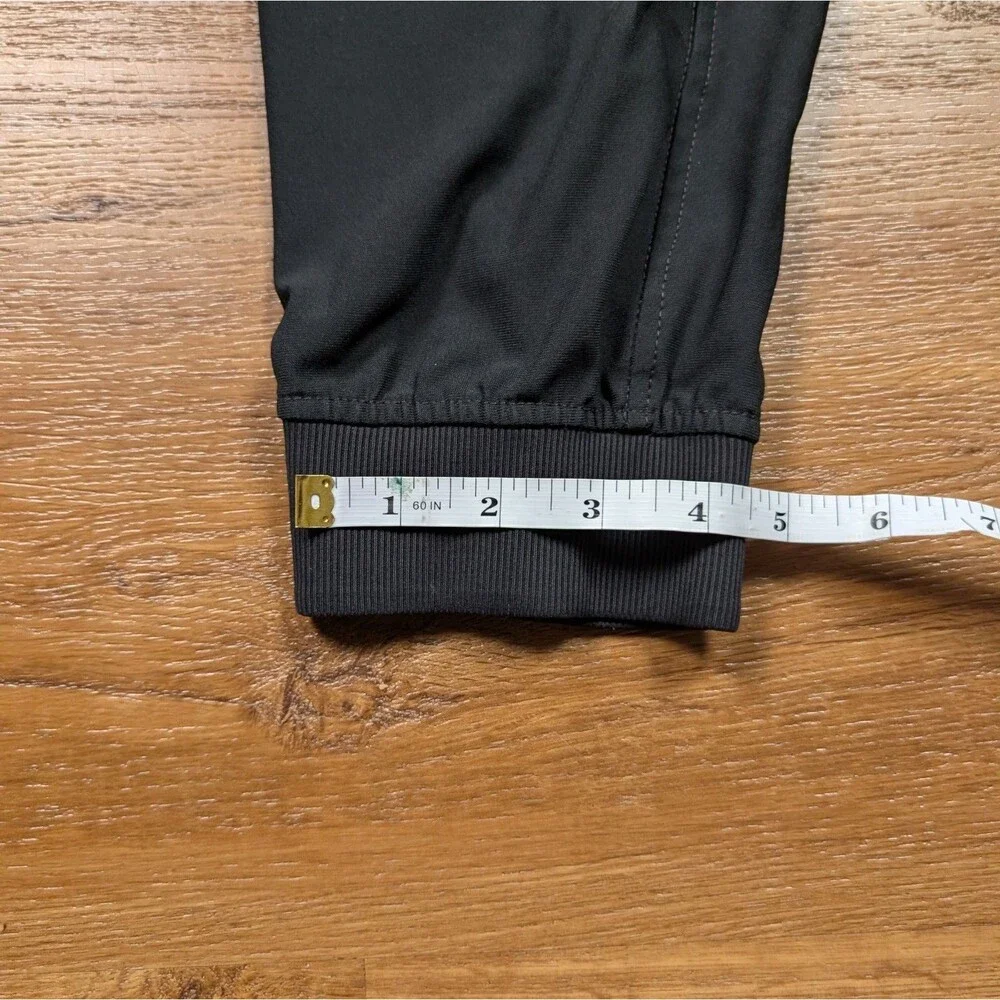 Birddogs Joggers Pants Mens L Black Performance Drawstring Unlined Stretch